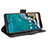 Leather Case Stands Flip Cover Holder BY3 for Nokia G50 5G