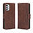 Leather Case Stands Flip Cover Holder BY3 for Nokia G60 5G