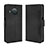 Leather Case Stands Flip Cover Holder BY3 for Nokia X100 5G Black