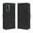 Leather Case Stands Flip Cover Holder BY3 for Nokia XR21 Black