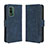 Leather Case Stands Flip Cover Holder BY3 for Nokia XR21 Blue