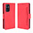 Leather Case Stands Flip Cover Holder BY3 for OnePlus 9 Pro 5G Red