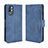 Leather Case Stands Flip Cover Holder BY3 for OnePlus 9R 5G Blue