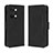 Leather Case Stands Flip Cover Holder BY3 for OnePlus Ace 2V 5G Black