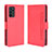 Leather Case Stands Flip Cover Holder BY3 for Oppo A16s Red