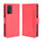 Leather Case Stands Flip Cover Holder BY3 for Oppo A54s Red