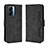 Leather Case Stands Flip Cover Holder BY3 for Oppo A57 5G Black