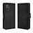 Leather Case Stands Flip Cover Holder BY3 for Oppo A94 5G Black