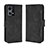 Leather Case Stands Flip Cover Holder BY3 for Oppo F21s Pro 4G Black