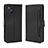 Leather Case Stands Flip Cover Holder BY3 for Oppo Find X3 Pro 5G Black