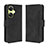 Leather Case Stands Flip Cover Holder BY3 for Oppo K11x 5G Black