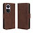 Leather Case Stands Flip Cover Holder BY3 for Oppo Reno10 5G