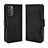 Leather Case Stands Flip Cover Holder BY3 for Oppo Reno6 5G Black