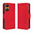 Leather Case Stands Flip Cover Holder BY3 for Oppo Reno8 T 4G Red