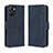 Leather Case Stands Flip Cover Holder BY3 for Realme 10 5G Blue