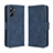 Leather Case Stands Flip Cover Holder BY3 for Realme 10 Pro 5G Blue