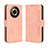 Leather Case Stands Flip Cover Holder BY3 for Realme 11 Pro 5G Pink