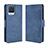 Leather Case Stands Flip Cover Holder BY3 for Realme 8 4G Blue