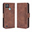 Leather Case Stands Flip Cover Holder BY3 for Realme C21Y