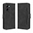 Leather Case Stands Flip Cover Holder BY3 for Realme C33 (2023) Black