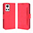 Leather Case Stands Flip Cover Holder BY3 for Realme GT Neo3 5G Red