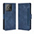 Leather Case Stands Flip Cover Holder BY3 for Realme Narzo 50A Blue