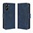 Leather Case Stands Flip Cover Holder BY3 for Realme V20 5G Blue