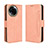 Leather Case Stands Flip Cover Holder BY3 for Realme V50 5G Pink