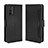 Leather Case Stands Flip Cover Holder BY3 for Realme X7 Max 5G Black