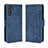 Leather Case Stands Flip Cover Holder BY3 for Samsung Galaxy A04s Blue