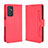 Leather Case Stands Flip Cover Holder BY3 for Samsung Galaxy A05s Red