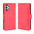 Leather Case Stands Flip Cover Holder BY3 for Samsung Galaxy A13 4G Red