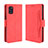 Leather Case Stands Flip Cover Holder BY3 for Samsung Galaxy A31 Red