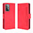 Leather Case Stands Flip Cover Holder BY3 for Samsung Galaxy A52 4G Red