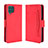 Leather Case Stands Flip Cover Holder BY3 for Samsung Galaxy F62 5G Red