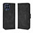 Leather Case Stands Flip Cover Holder BY3 for Samsung Galaxy M33 5G Black