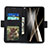 Leather Case Stands Flip Cover Holder BY3 for Samsung Galaxy Note 10 5G