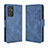 Leather Case Stands Flip Cover Holder BY3 for Samsung Galaxy Quantum2 5G Blue