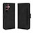 Leather Case Stands Flip Cover Holder BY3 for Samsung Galaxy S22 Ultra 5G