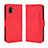 Leather Case Stands Flip Cover Holder BY3 for Samsung Galaxy XCover 6 Pro 5G Red