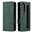 Leather Case Stands Flip Cover Holder BY3 for Samsung Galaxy Z Fold3 5G