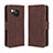 Leather Case Stands Flip Cover Holder BY3 for Sharp Aquos R8