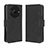 Leather Case Stands Flip Cover Holder BY3 for Sharp Aquos R8 Pro Black