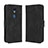 Leather Case Stands Flip Cover Holder BY3 for Sharp Rouvo V Black