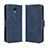 Leather Case Stands Flip Cover Holder BY3 for Sharp Rouvo V Blue