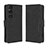 Leather Case Stands Flip Cover Holder BY3 for Sony Xperia 1 V Black