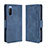 Leather Case Stands Flip Cover Holder BY3 for Sony Xperia 10 III Lite Blue