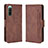 Leather Case Stands Flip Cover Holder BY3 for Sony Xperia 10 IV