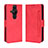 Leather Case Stands Flip Cover Holder BY3 for Sony Xperia PRO-I Red