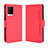 Leather Case Stands Flip Cover Holder BY3 for Vivo iQOO 7 5G Red